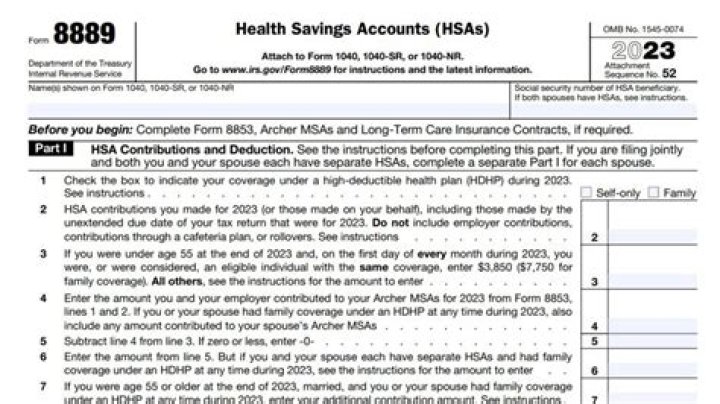 2024 Health Savings Account