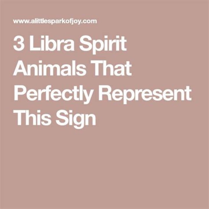3 Libra Spirit Animals That Perfectly Represent This Sign