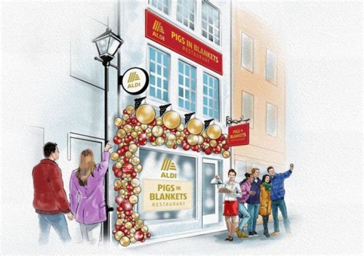 Aldi launches one-off bottomless pigs-in-blankets restaurant