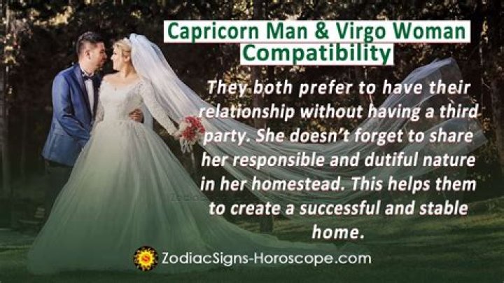 Capricorn Man Virgo Woman Zodiac Love Compatibility
