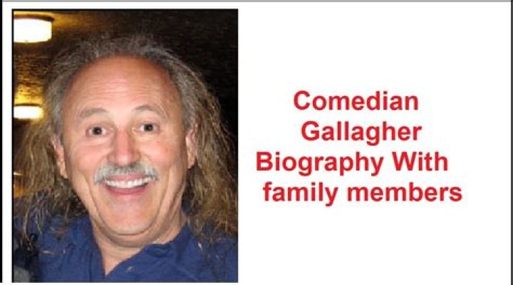 Comedian Gallagher Children: Meet Aimee Gallagher