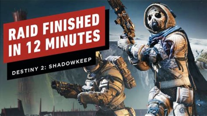Destiny 2 Shadowkeep Garden of Salvation Raid Finished in 12 Minutes