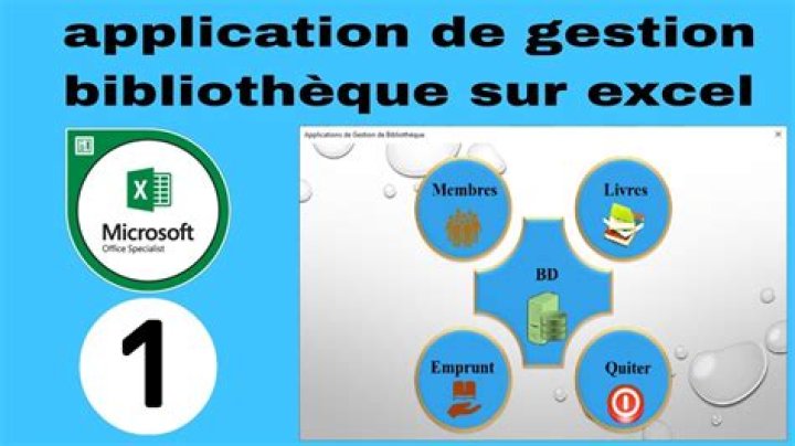 Gestion bibliothèque Excel : le meilleur logiciel / gratuit
