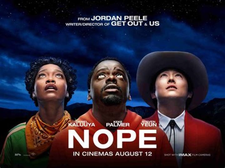 Jordan Peele's Next Movie Is Called Nope, and It's Got a Bizarre First Poster