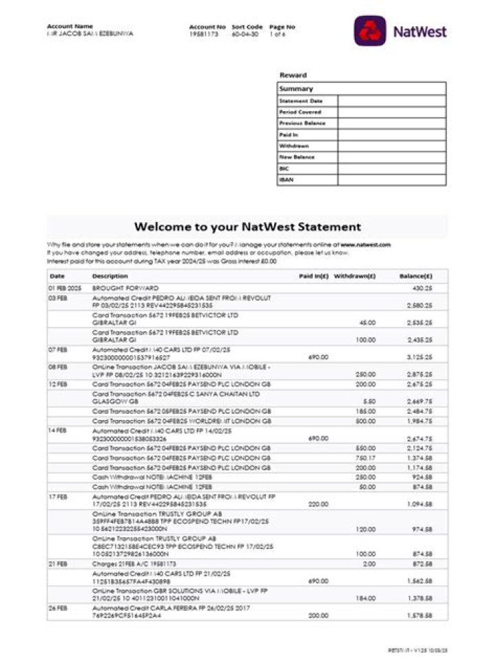 Natwest Joint Account - Mum gone - Easiest method?