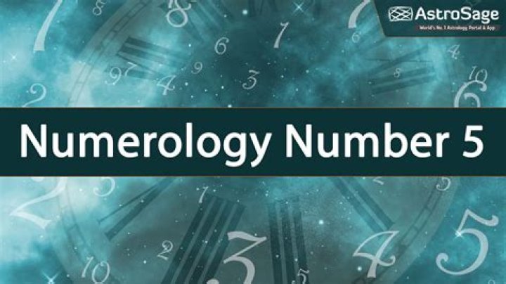Number 5 - Numerology Number 5 Facts and Meaning