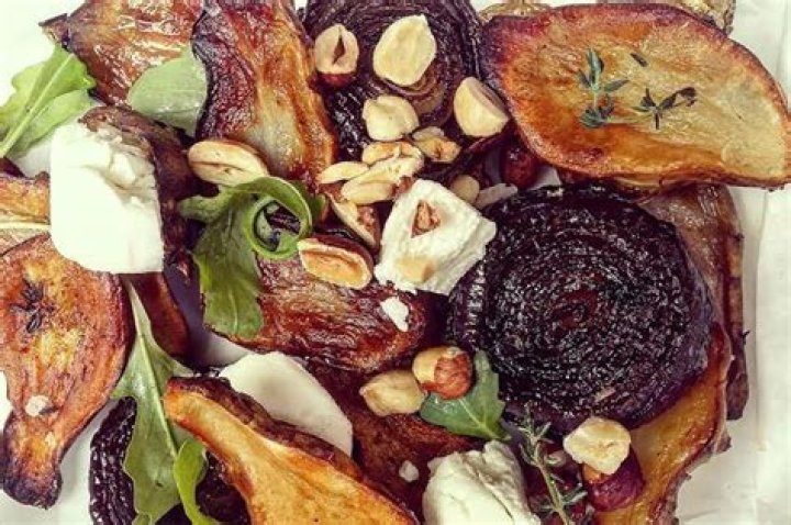 Ottolenghi Lunch Box: Jerusalem artichokes with red onion, goat’s cheese and hazelnuts | London Evening Standard