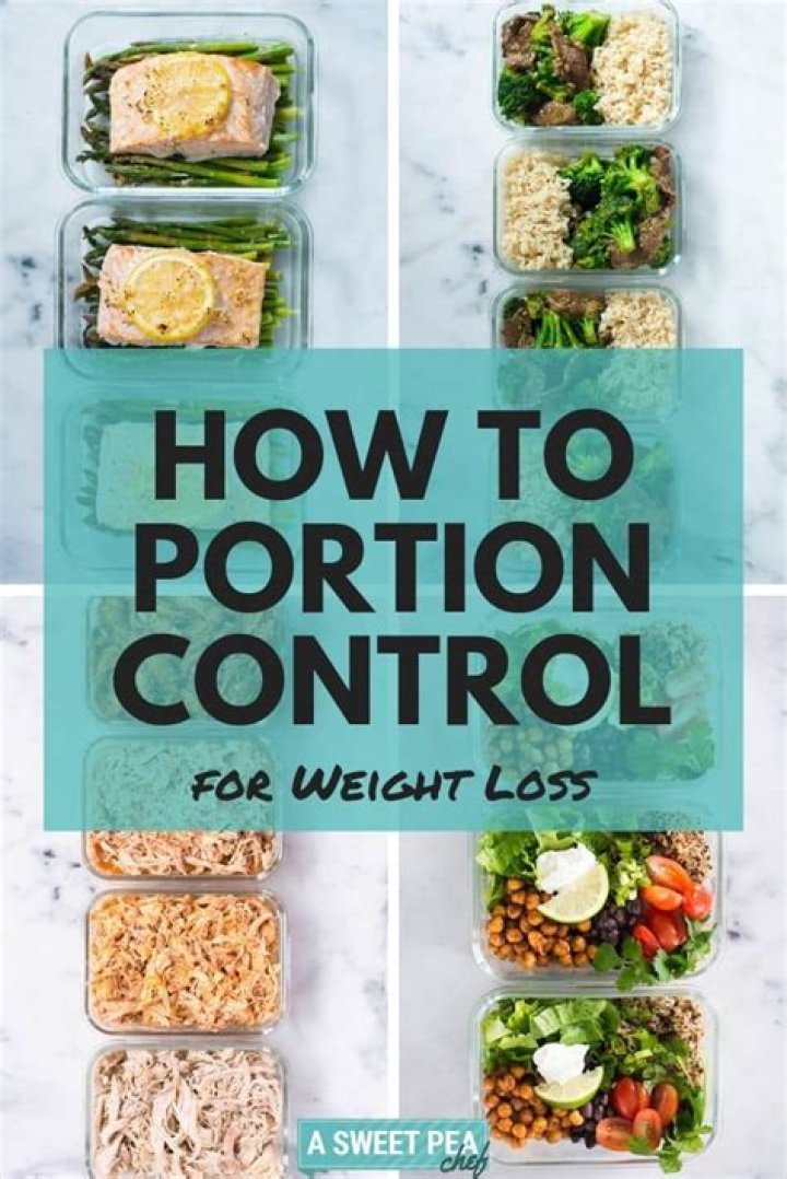 Portion Control for Weight Loss